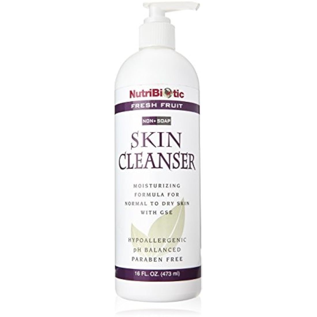 NutriBiotic Fresh Fruit Skin Cleanser – Non-Soap & pH-Balanced, 16 oz