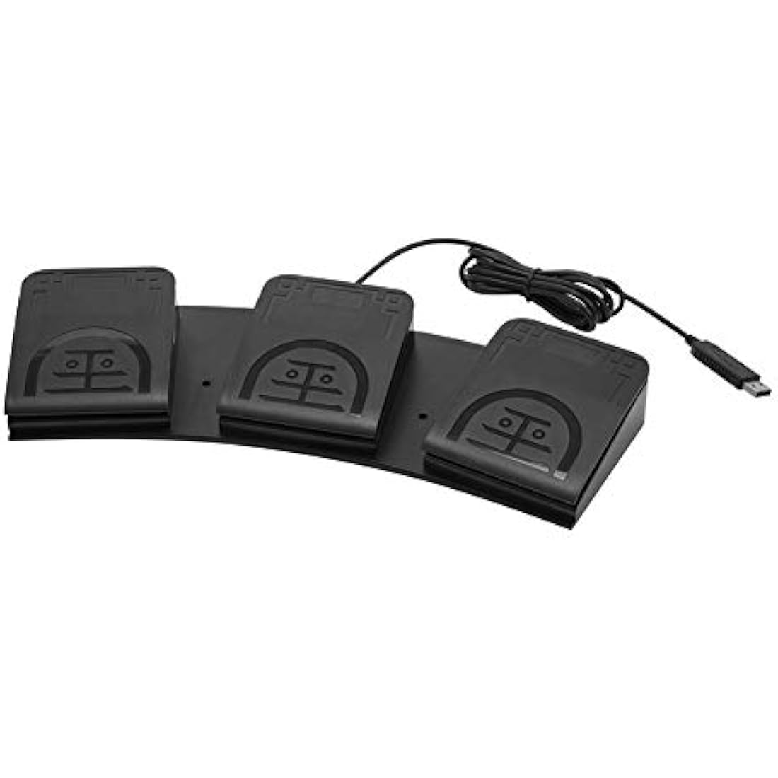 iKKEGOL USB Triple Foot Pedal – Programmable Optical Switch Control