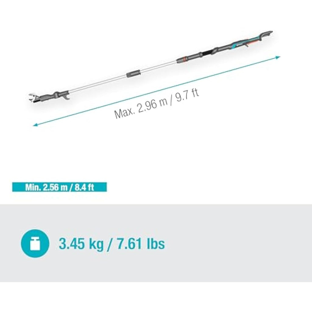 Gardena HighCut 250/18V P4A Cordless Telescopic Tree Pruner