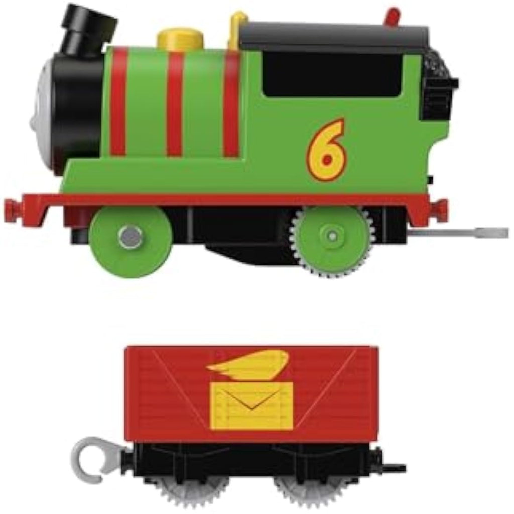 Thomas & Friends Percy Motorized Toy Train Engine with Tender