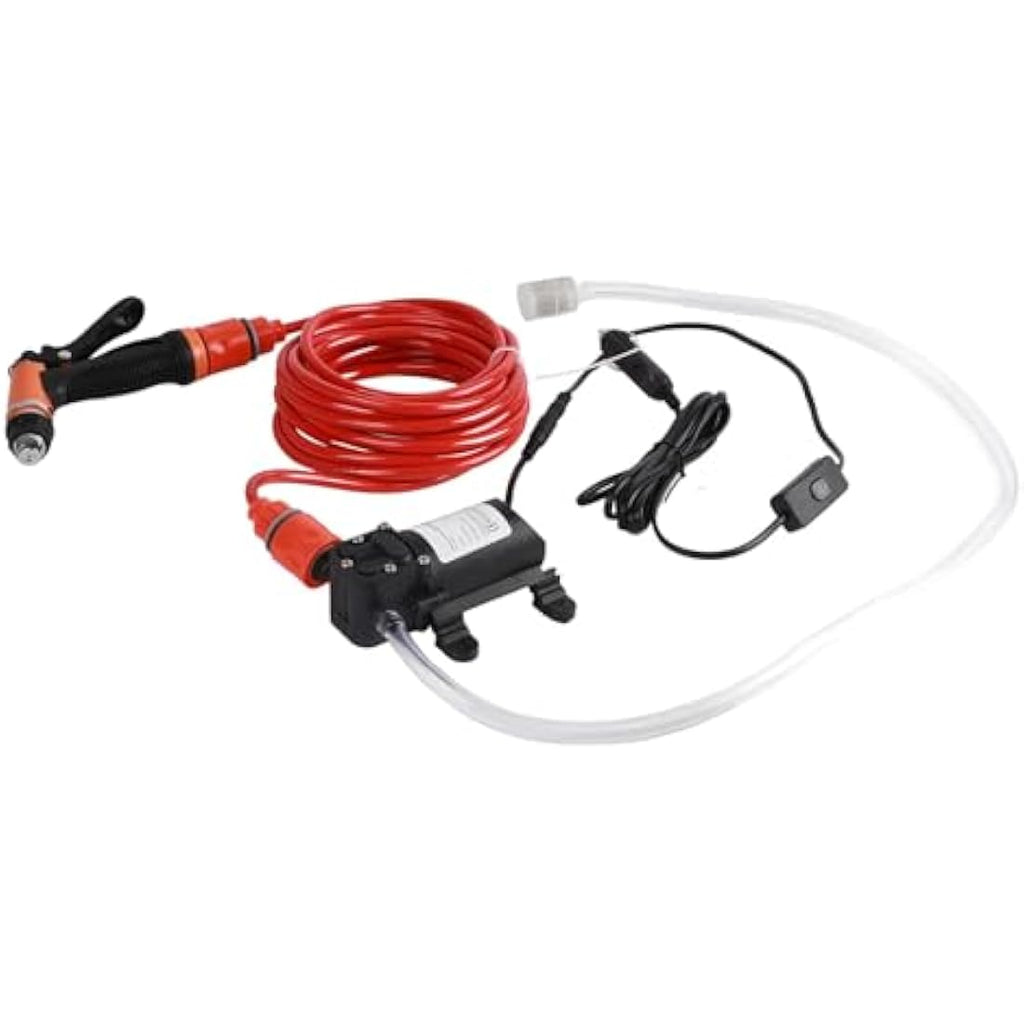 12V Portable Electric Car Washer Pump - High Pressure Device