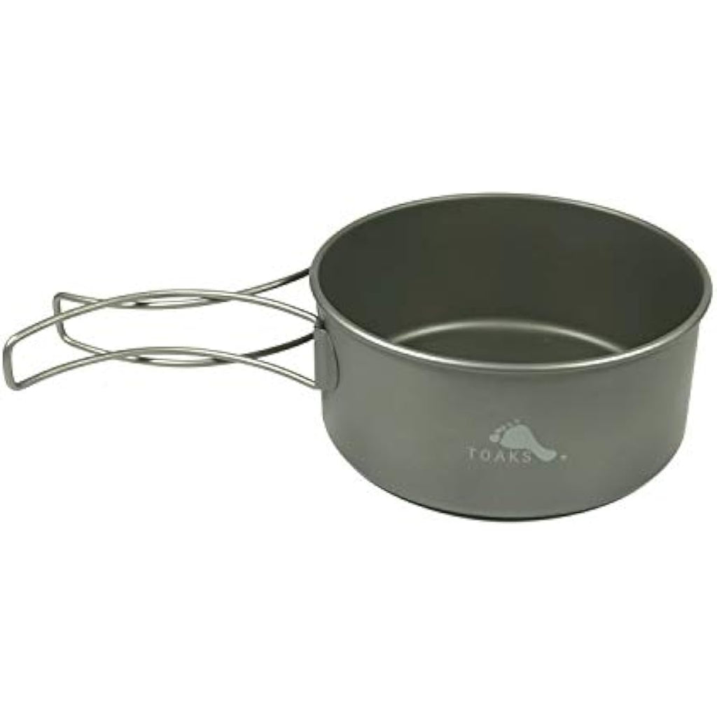TOAKS Titanium 550ml Camping Bowl with Foldable Handles – 2.7 oz