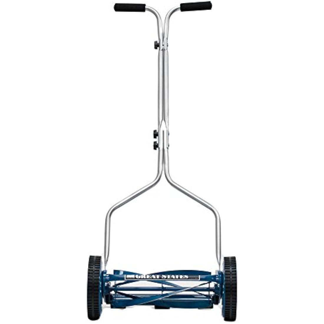 Great States 14" Hand Reel Push Lawn Mower – 4-Blade Manual Grass Cutter