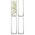 LSA International Borough Highball Glasses - 420ml Clear Crystalline - Set of 4