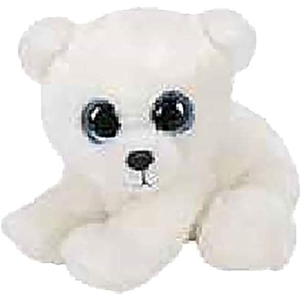 Ty Beanie Babies Ari Polar Bear Plush Toy - White Soft Stuffed Animal