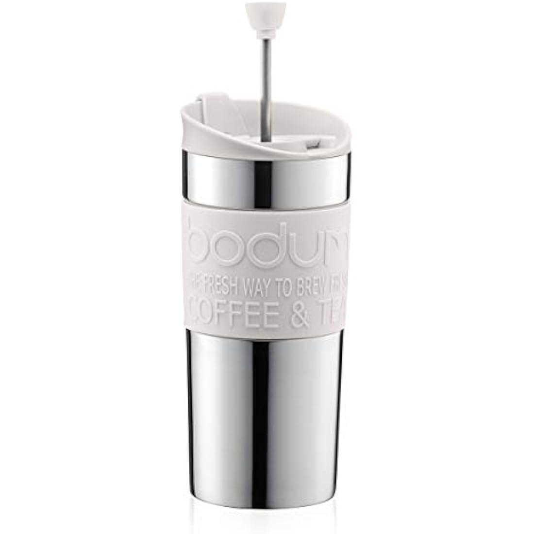Bodum Travel French Press Coffee Maker – 12 oz Vacuum Stainless Steel