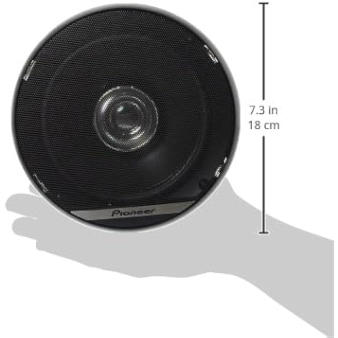 Pioneer TS-G1710F 17cm Dual Cone Coaxial Car Speakers - 280W G-Series