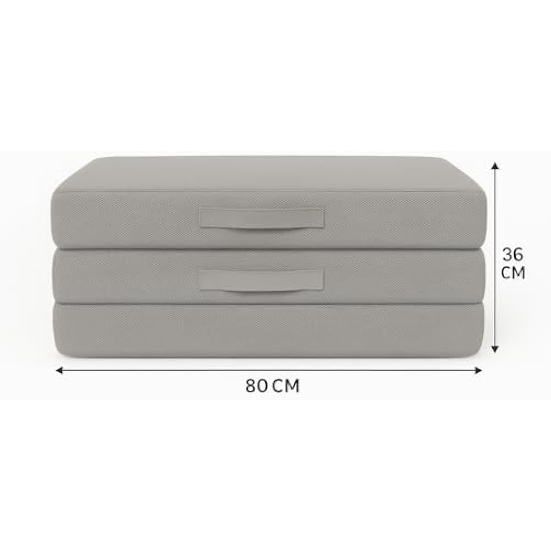 BBLOSSOM Tri-fold Folding Mattress – Portable High-Density Foam Bed