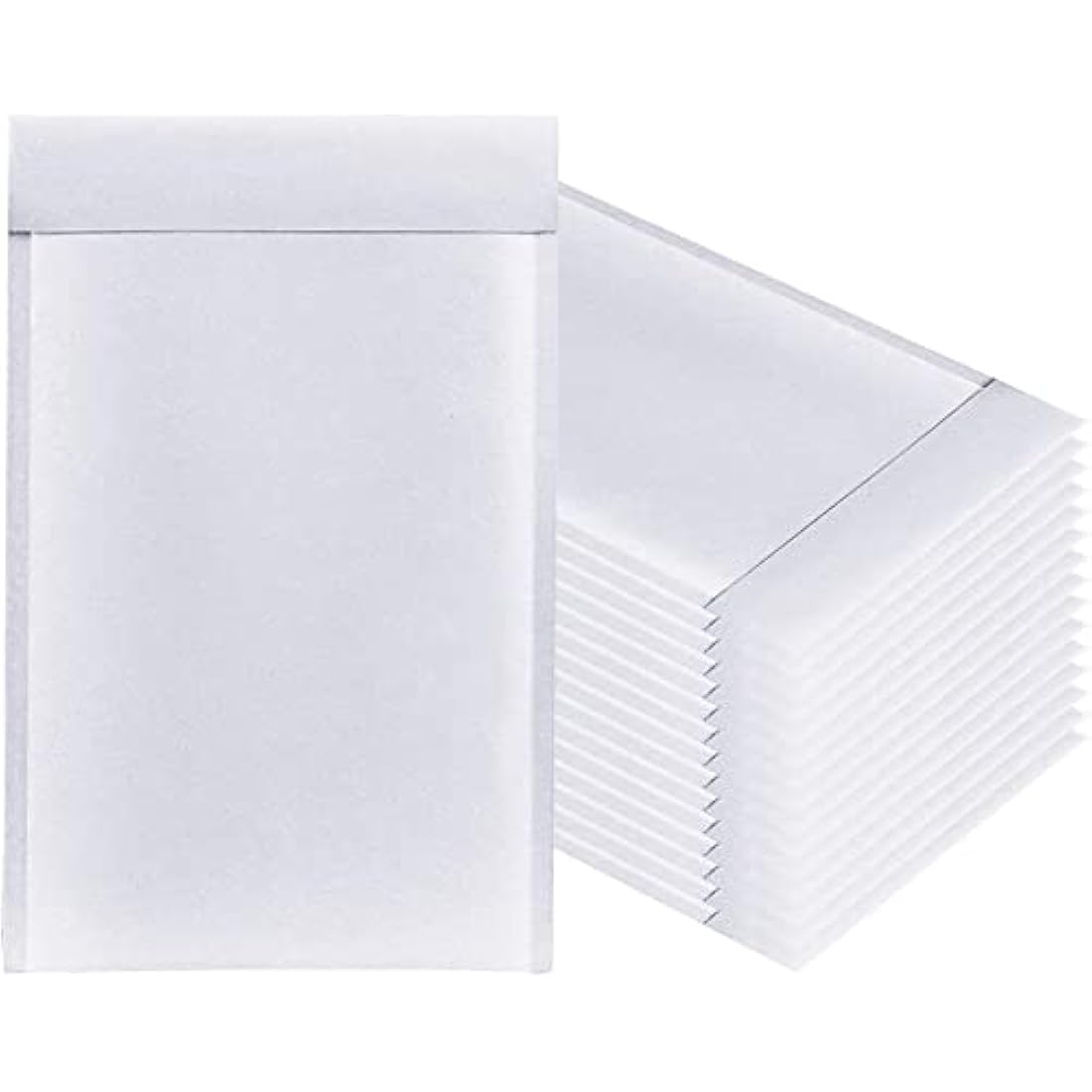 NaXew A4 Padded Envelopes – White Bubble Mailers with Tear Strip, 10 Pack