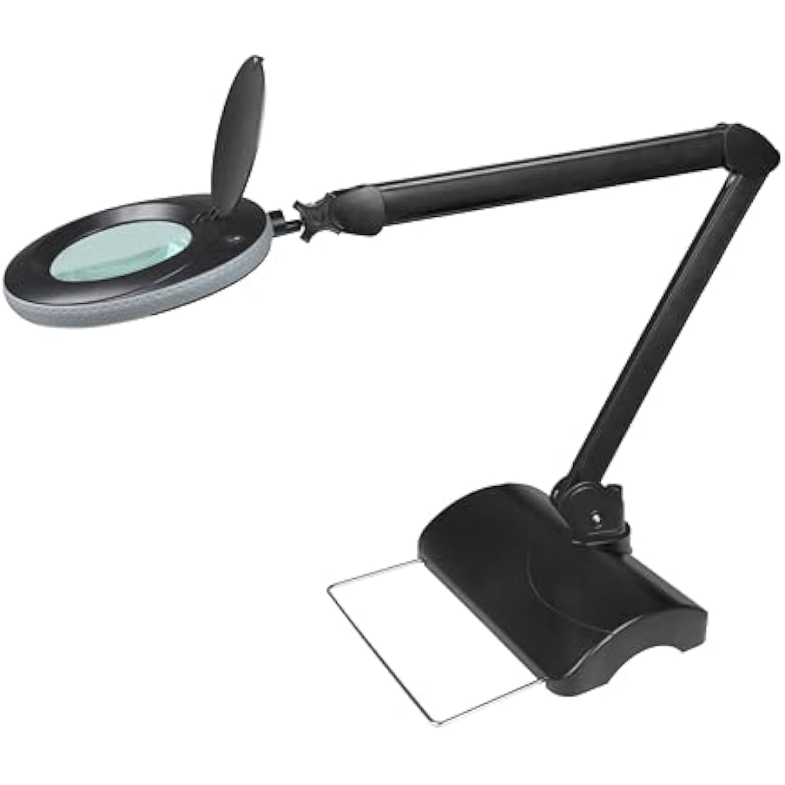 Lumeno 7215SW LED Magnifying Lamp | 5 Diopters | 127mm Glass Lens