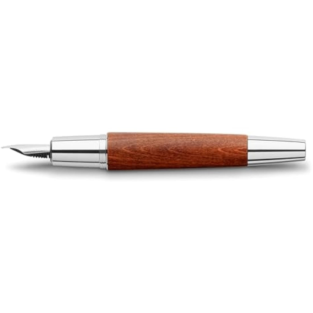 Fountain Pen – Jolof Store E-Motion Pear Wood Fine Nib (Brown)