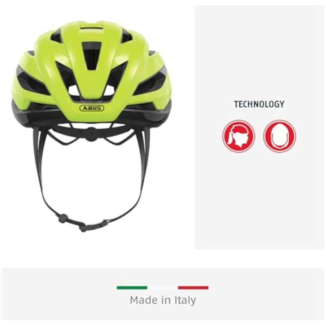 ABUS StormChaser Road Bike Helmet – Lightweight Vented Cycling Helmet