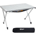 Portal Aluminum Camping Table | Large Folding Height Adjustable Desk