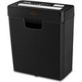 VidaTeco Strip Cut Paper Shredder | 6-Sheet Home Office Machine with 10L Bin