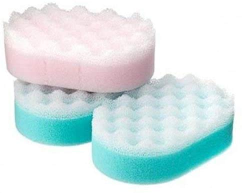Jolof Store Exfoliating Bath Sponges – 12 Pack Dual-Sided Body Scrubbers