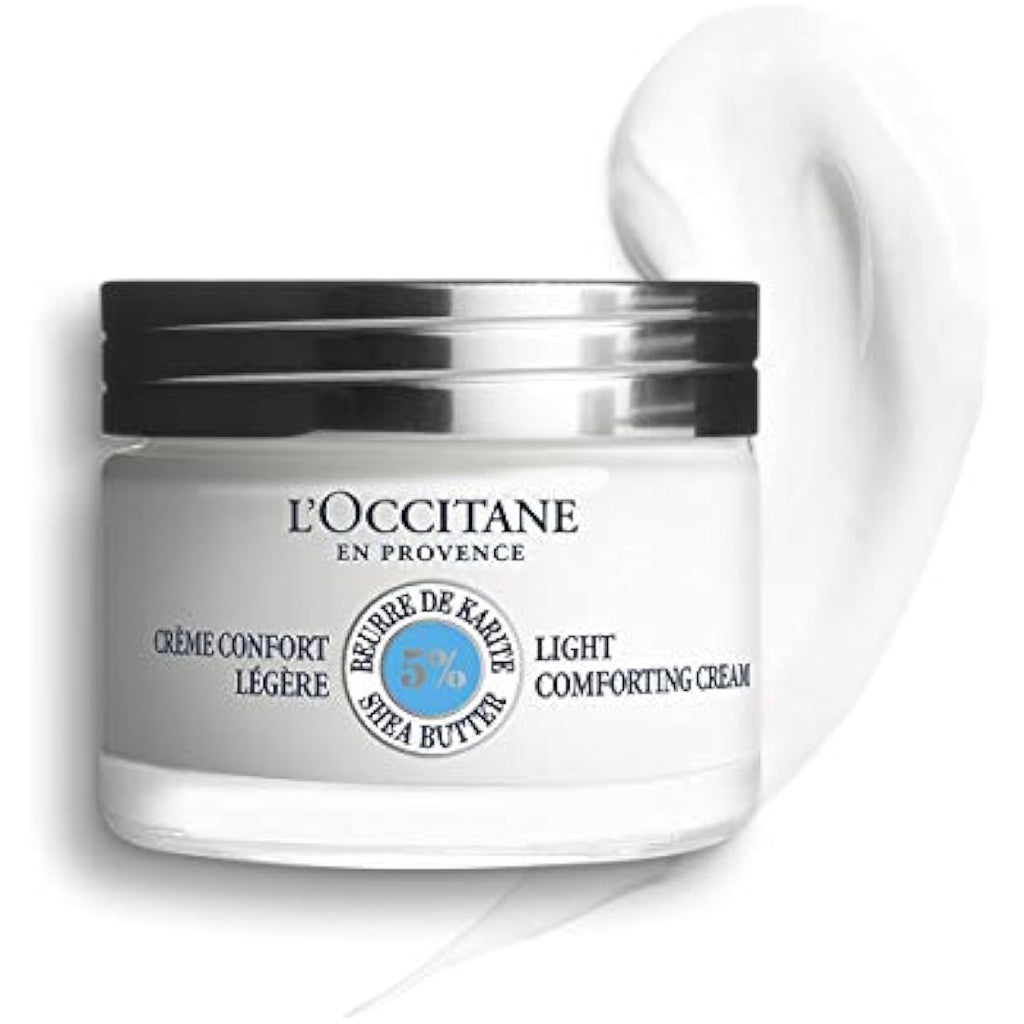 L'OCCITANE Shea Light Comforting Face Cream - 50ml Vegan Moisturizer