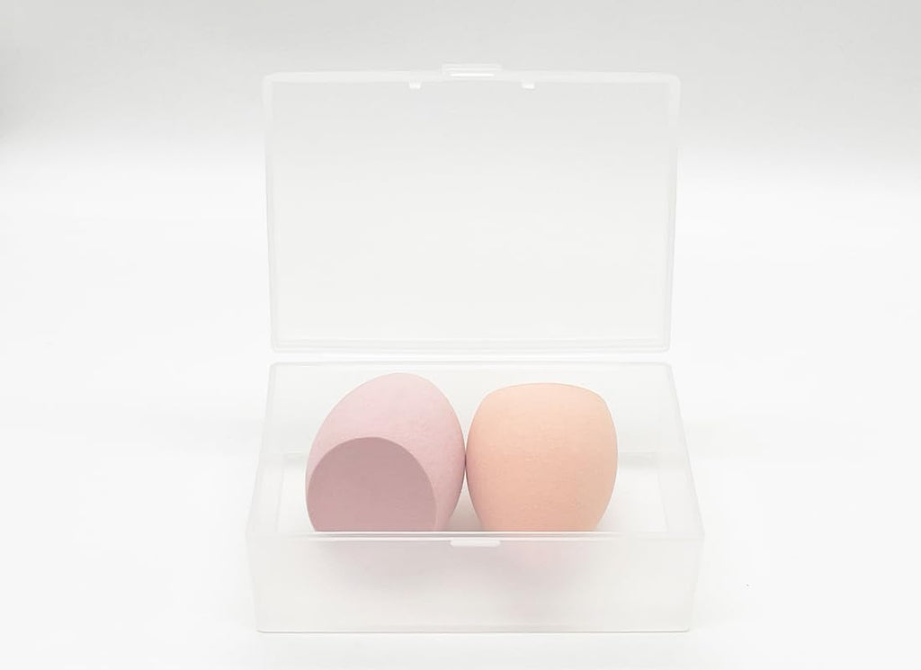 Sprigold home/travel transparent cotton pads/swabs large capacity storage box with PPmaterial, beautiful design, muti-purpose - image 1