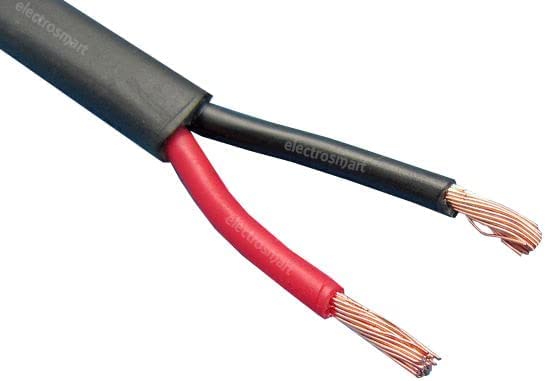 Electrosmart 2 Core 1.5mm Thin Wall Automotive Marine Cable 21A - 50m