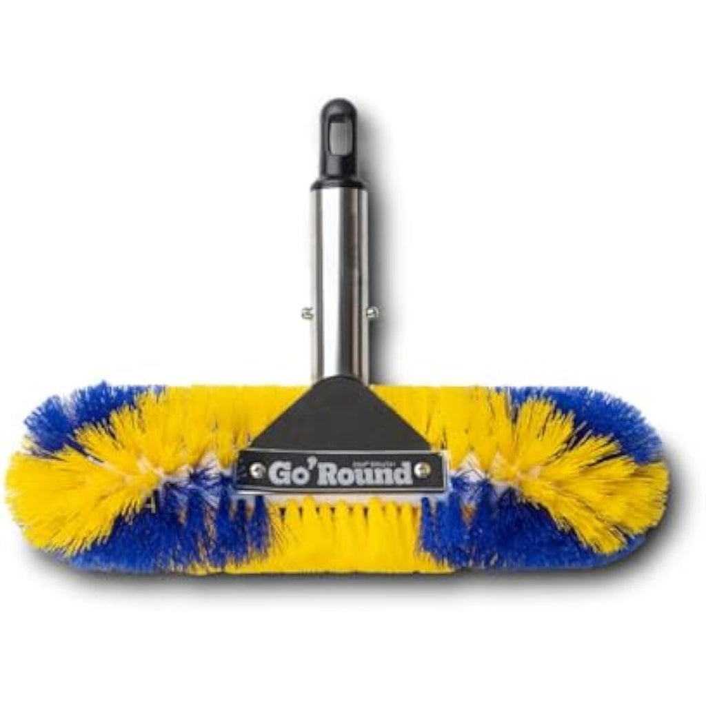 Jolof Store GoRound 360 Pro Pool Brush – 12 Inch Corner Cleaning Tool
