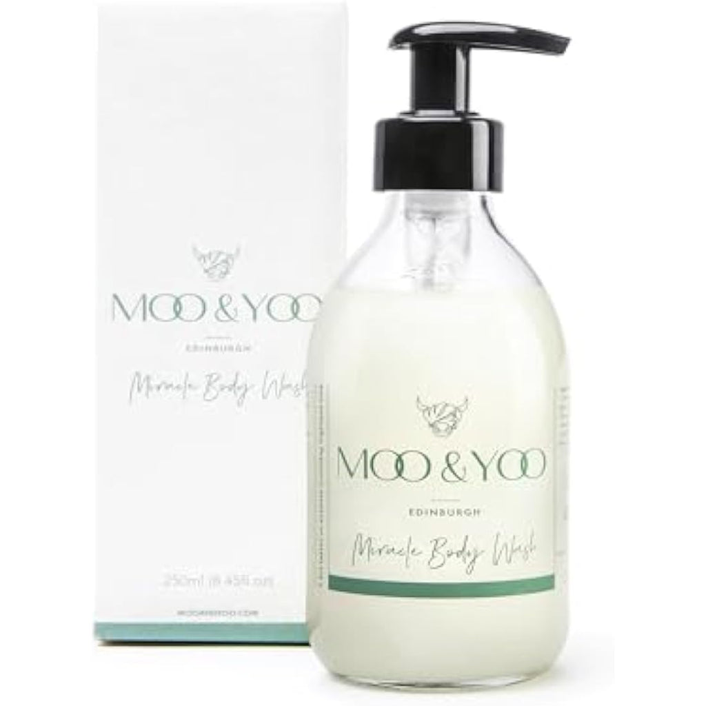 Moo & Yoo Natural Body Wash – Marula Oil & Icelandic Moss – 250ml