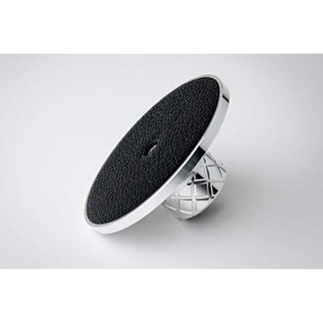Pro-Ject Clamp It Record Clamp - CNC Aluminium with Leather - Silver