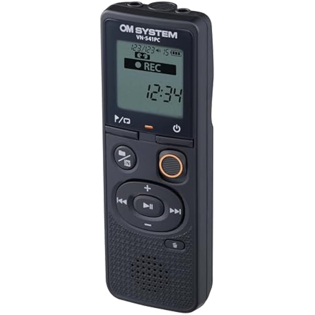 OM SYSTEM VN-541PC Digital Voice Recorder | 4GB Noise Cancellation