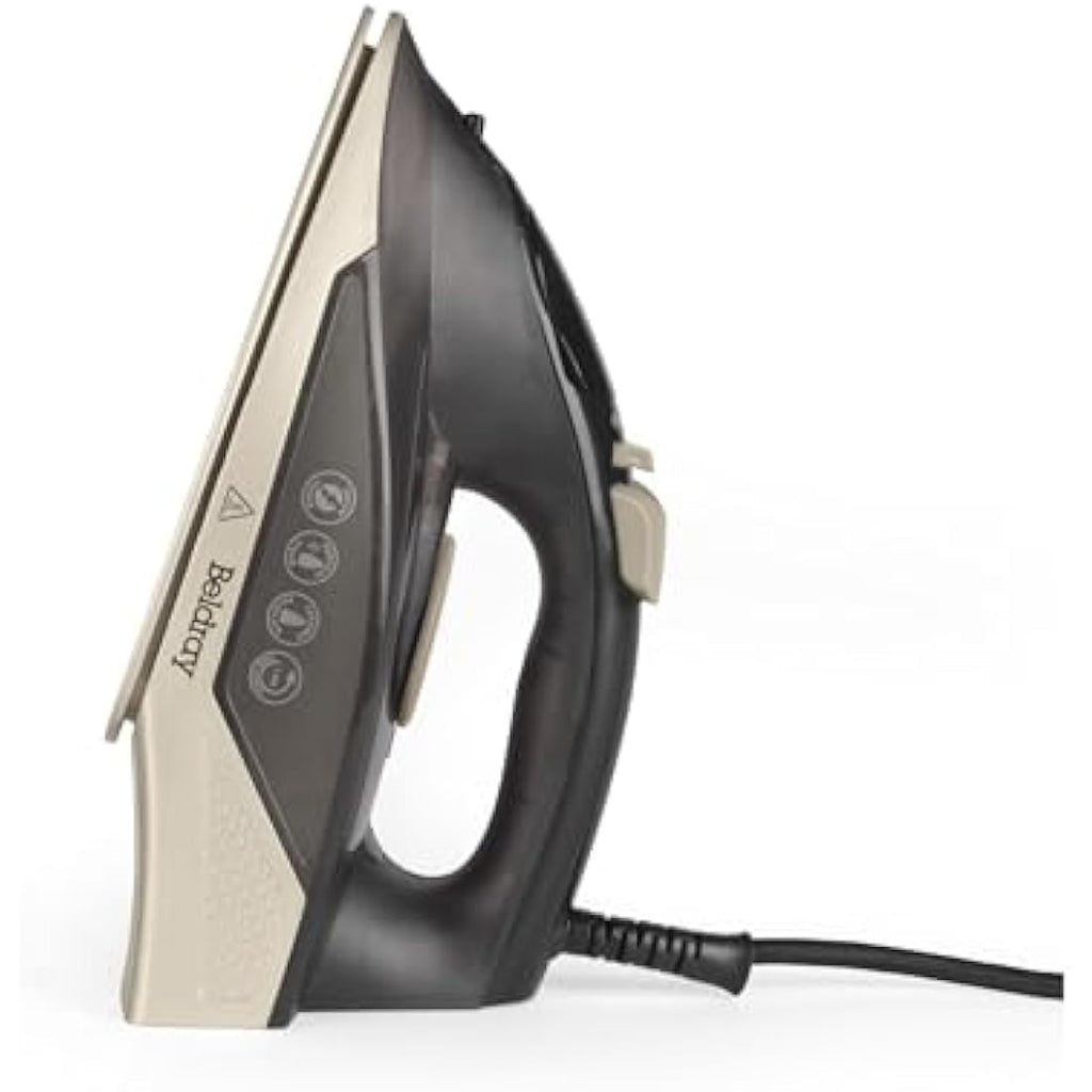 Beldray 2000W Steam Iron – Ceramic Soleplate & 230ml Water Tank