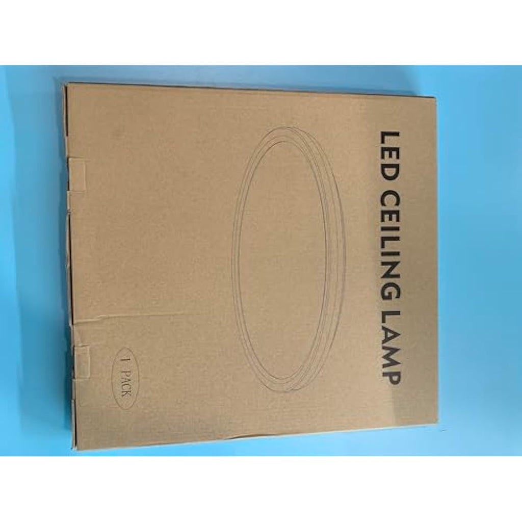 Slochi 36W LED Ceiling Light | 40cm Dimmable Flush Mount with Remote