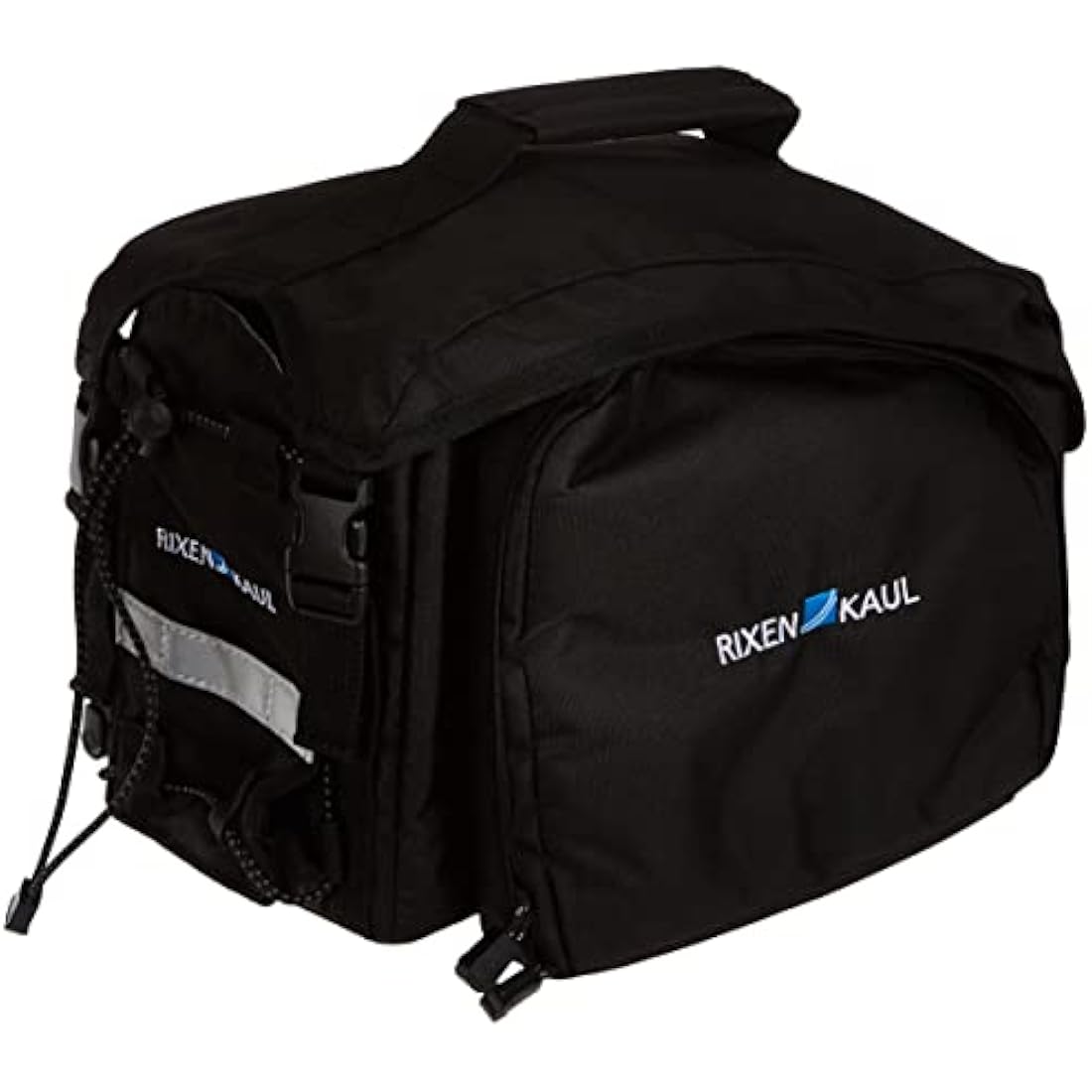 KlickFix Rackpack 1 Plus Gepäckträgertasche – Fahrradtasche mit Reflektor