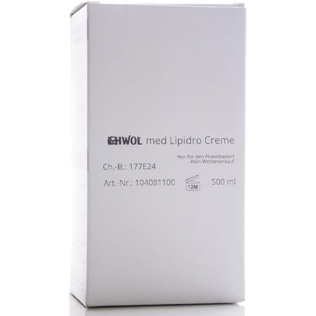 Gehwol Med Lipidro Foot Cream for Dry and Sensitive Skin – 500ml