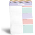 Sweetzer & Orange Undated Daily Planner - 52 Page Coiled Notepad, Mauve