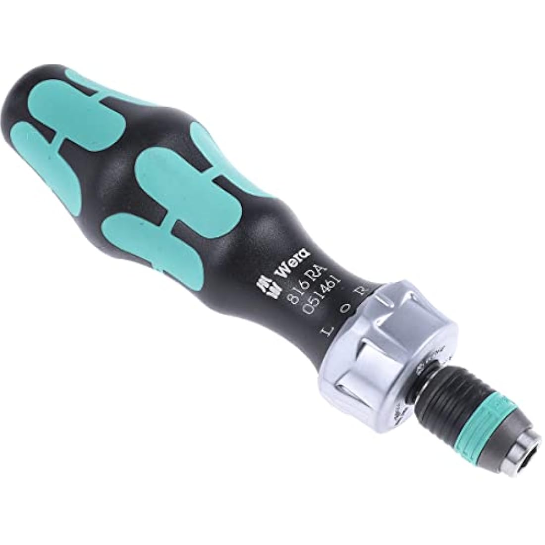 Wera 816 RA Ratcheting Screwdriver with Rapidaptor Technology – Silver