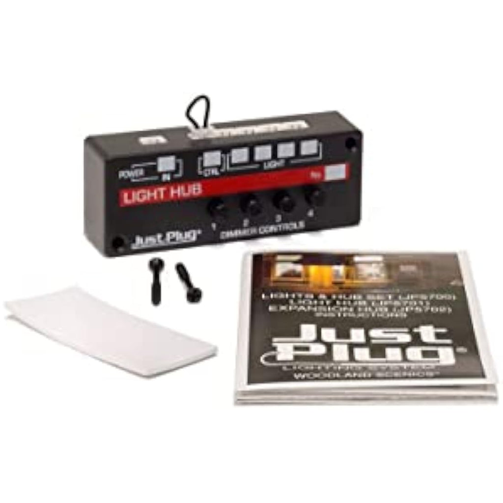 Woodland Scenics Just Plug Light Hub - 4-Port LED Lighting Controller