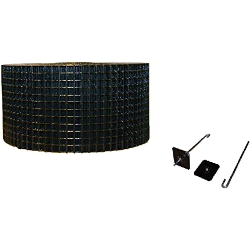 My Squirrel Guard Solar Panel Critter Guard Kit - 8" x 100ft PVC Steel
