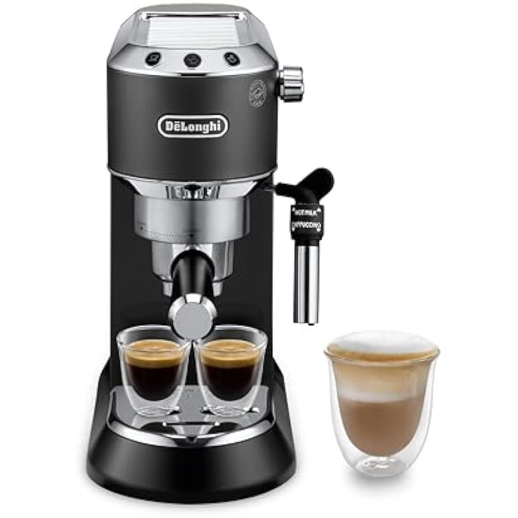 De'Longhi Dedica Style Espresso Machine - EC685BK Coffee Maker, Black