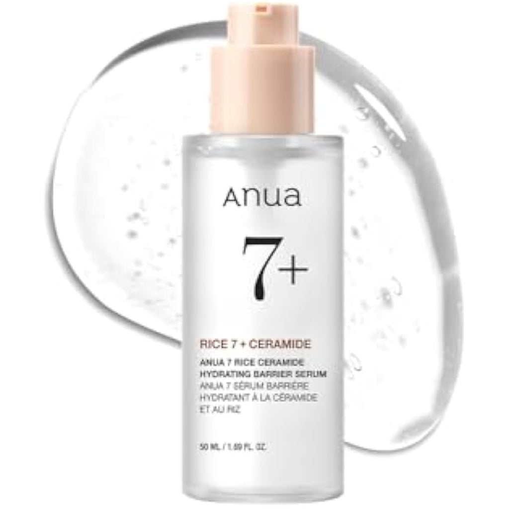 Anua Rice Ceramide Hydrating Barrier Serum – 50ml K-Beauty Facial Serum