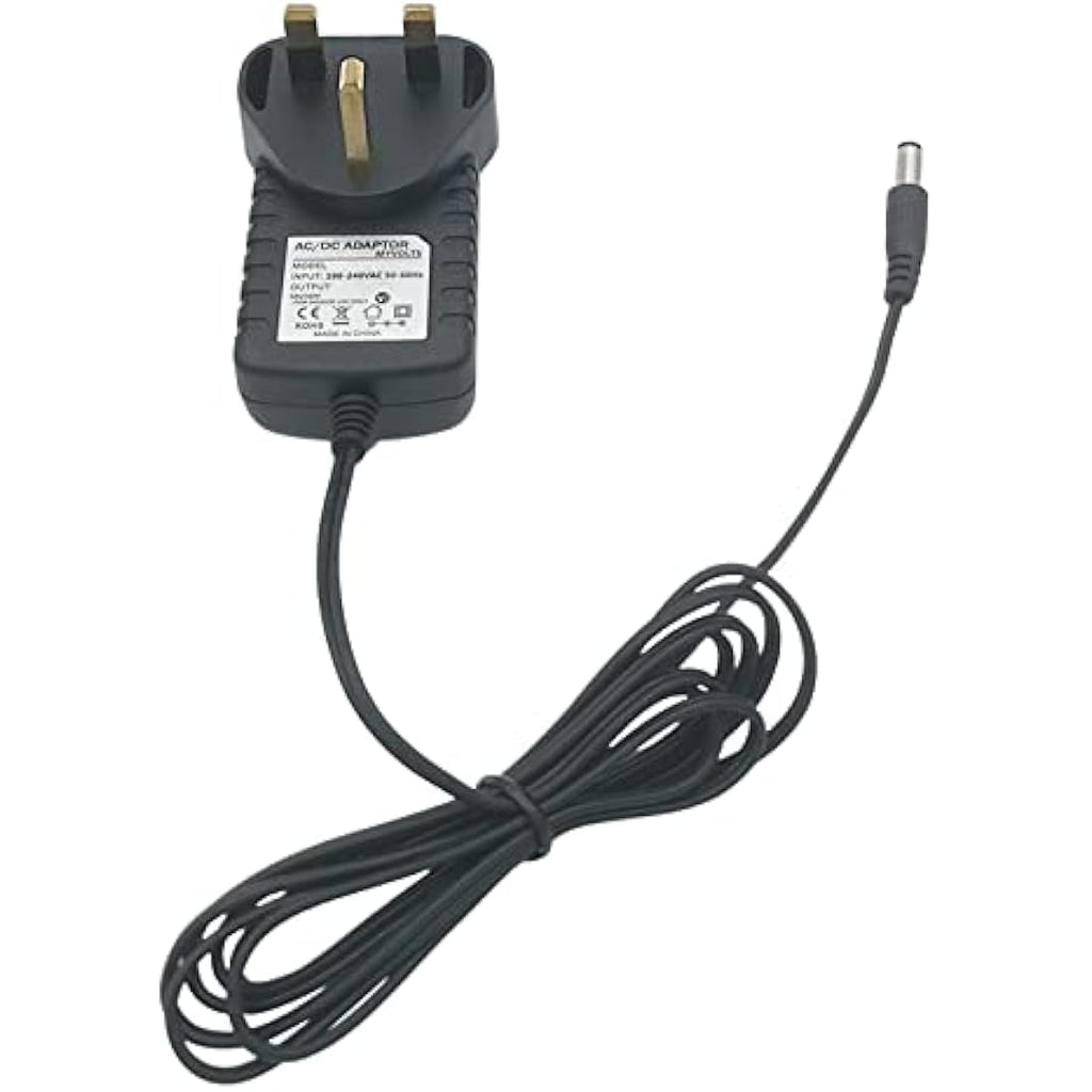 MyVolts 12V Power Supply Adaptor for Yamaha PSR-530 Keyboard | UK Plug