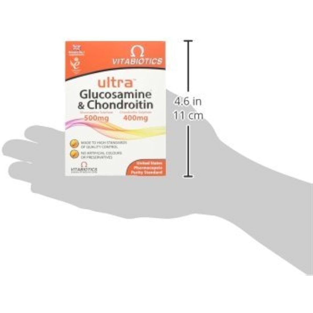Vitabiotics Ultra Glucosamine & Chondroitin - Joint Health - 60 Tablets