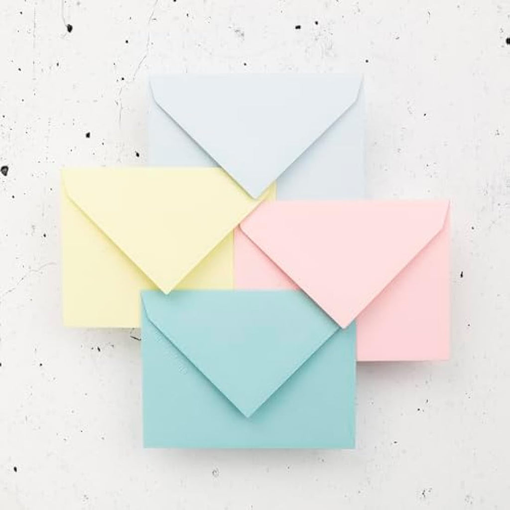 Clairefontaine Pollen Blue Envelopes – 75x100mm 120gsm (Pack of 20)