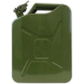 Streetwize 20L Metal Jerry Can – Green Fuel Storage for Petrol & Diesel