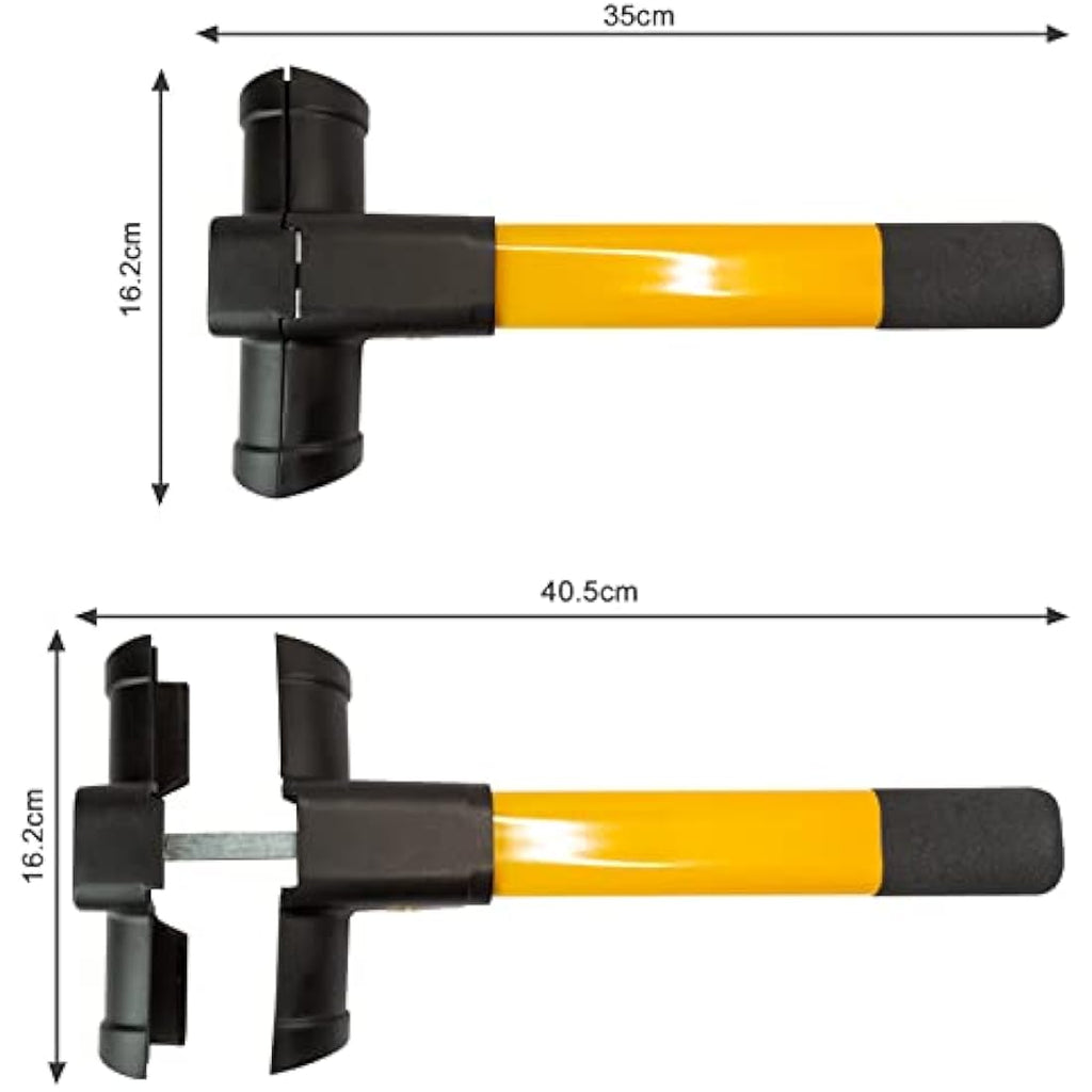 Krtopo Universal Car Steering Wheel Lock – Anti-Theft Security Device