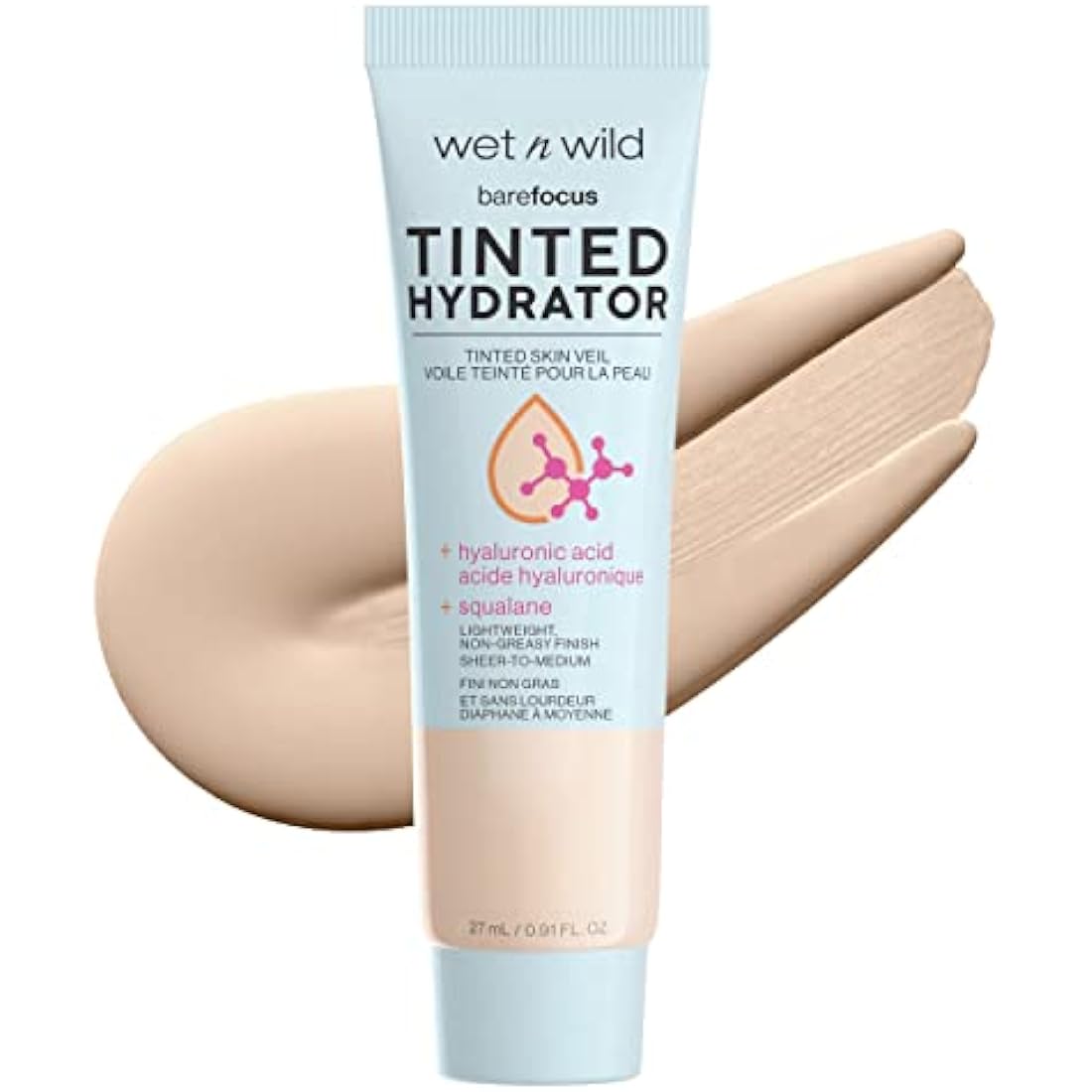 Wet n Wild Bare Focus Tinted Hydrator - Hyaluronic Acid Moisturiser