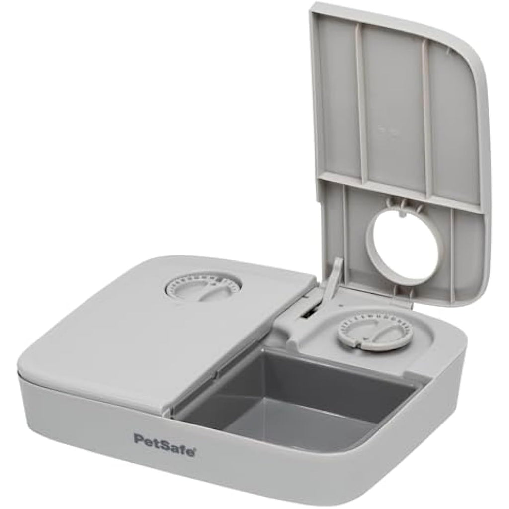 PetSafe 2 Meal Automatic Pet Feeder – BPA-Free Bowls for Cats & Dogs