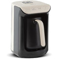 Karaca Hatır Köz Turkish Coffee Machine | 5-Cup Automatic Maker, Cream