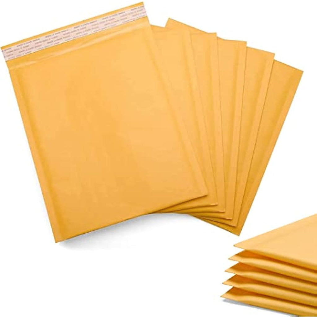 Postmaster A5 Gold Padded Envelopes - FSC Bubble Mailers, 10 Pack