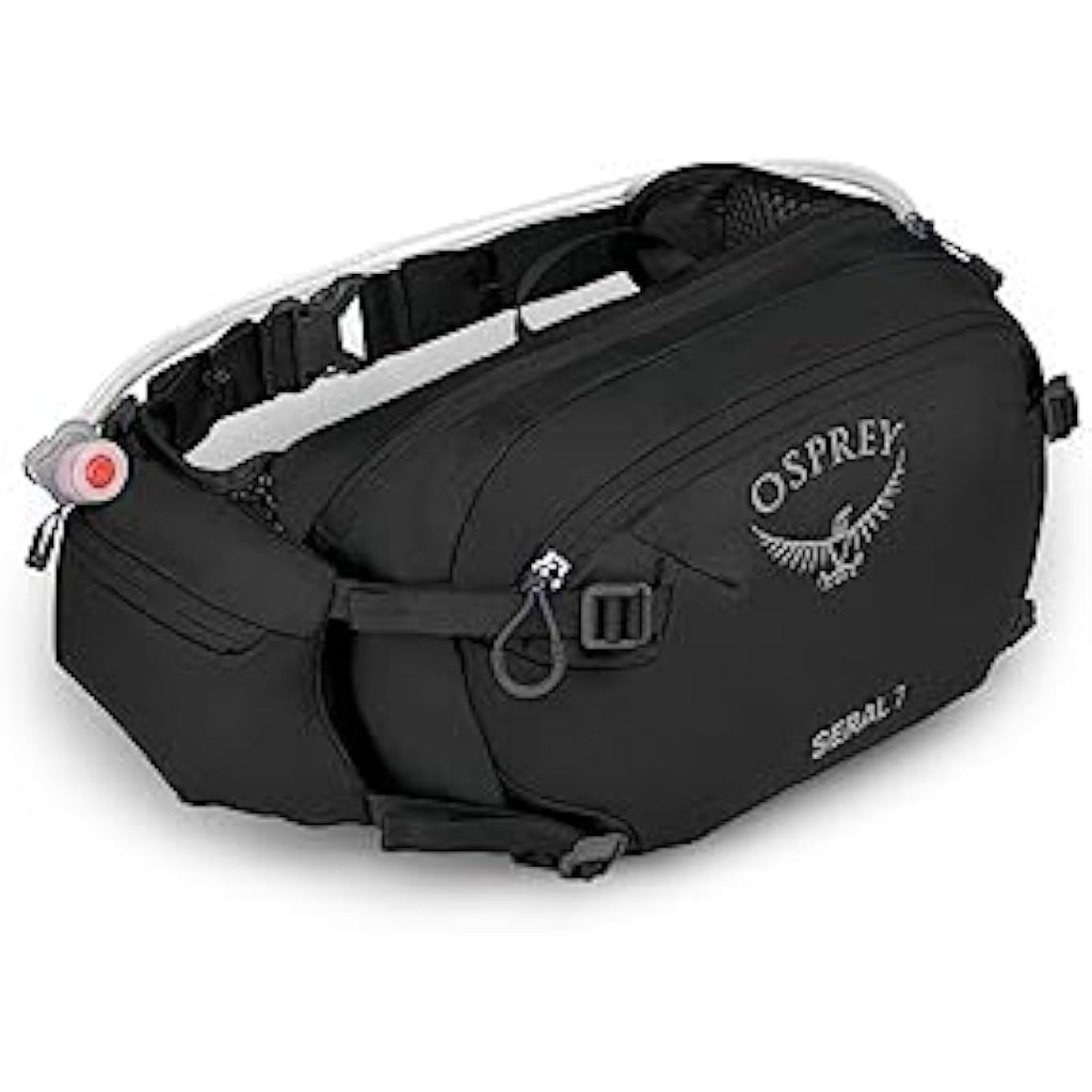 Osprey Seral 7 Hydration Lumbar Pack – 1.5L Cycling Waist Bag in Black