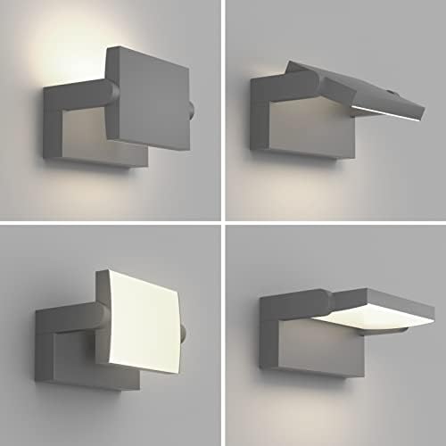 Klighten LED Wall Light – 24W Waterproof IP65 Adjustable Aluminum Lamp
