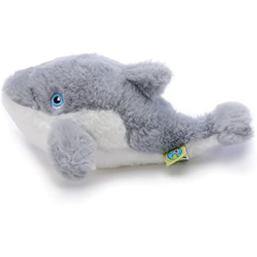 Your Planet Dolphin Eco Plush Toy | 15cm Recycled Plastic Teddy Bear
