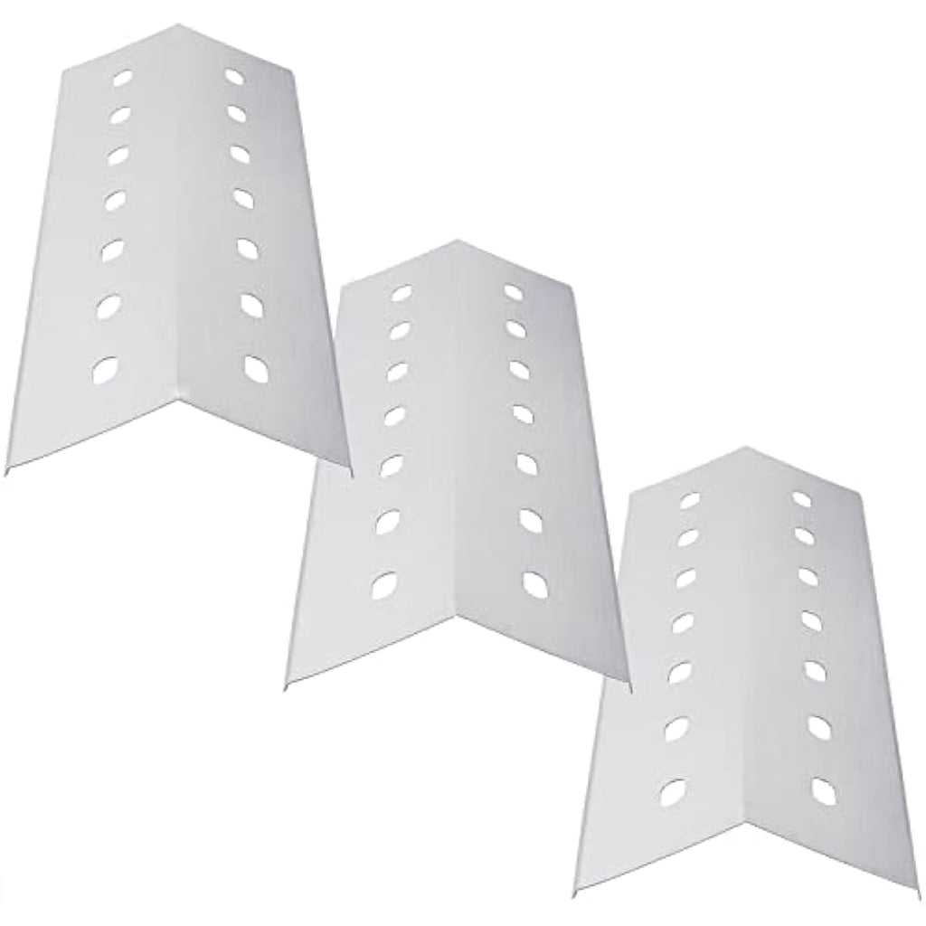 Stainless Steel Grill Flavorizer Bars - 3-Pack Heat Shield