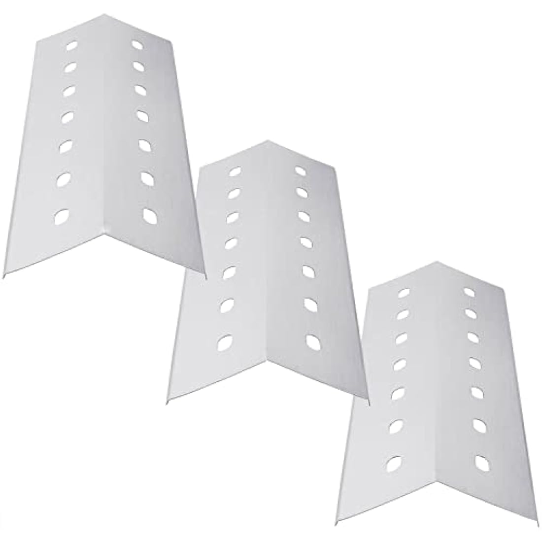 Stainless Steel Grill Flavorizer Bars - 3-Pack Heat Shield